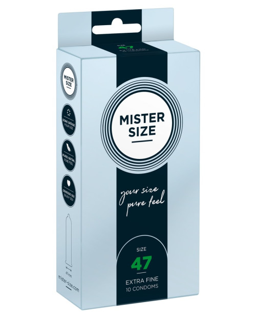Mister Size 47 mm 10 pack