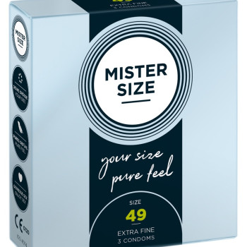 MY Mister Size 49mm x 3