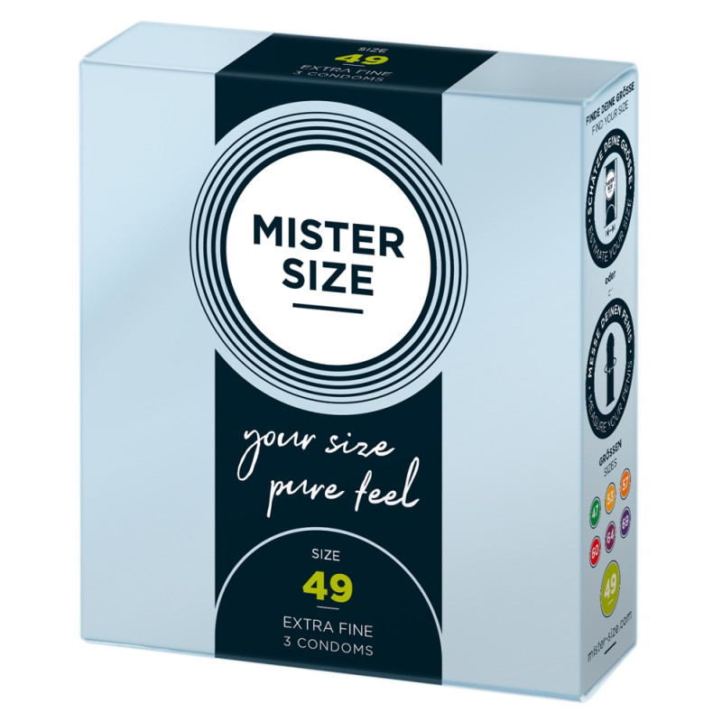 MY Mister Size 49mm x 3