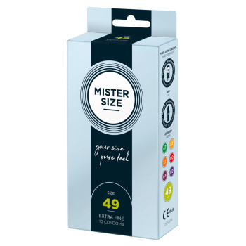 Mister Size 49 mm 10 pack