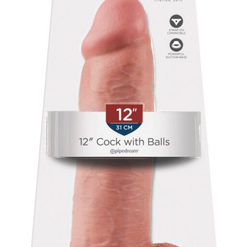 Ljós 12" Cock with Balls