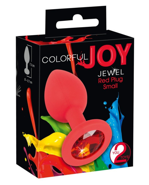 Jewel Red Plug Small