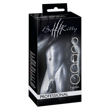 Metal Cock Ring Set
