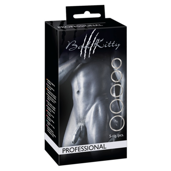 Metal Cock Ring Set