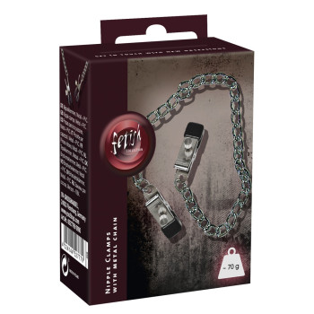 Boob Chain with Nipple Clamps