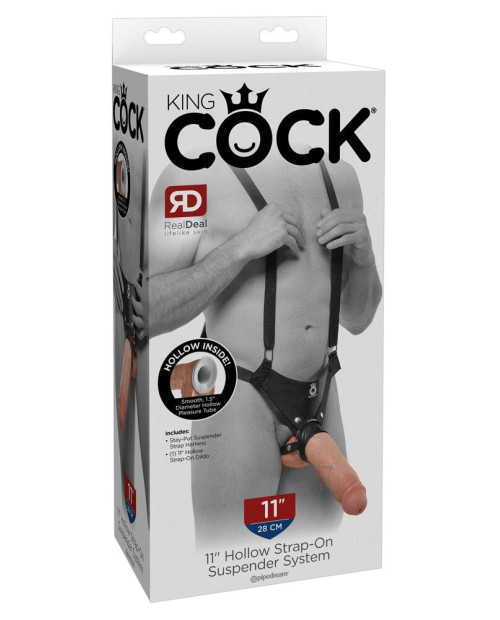 28cm Hollow Strap-On Suspender System