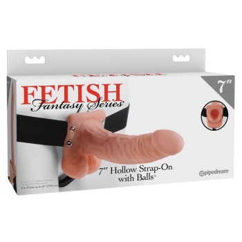 Hollow Strap-on with Balls