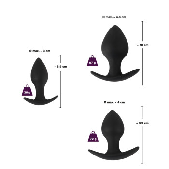 3-piece Anal Trainer Set