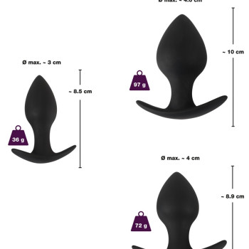 3-piece Anal Trainer Set