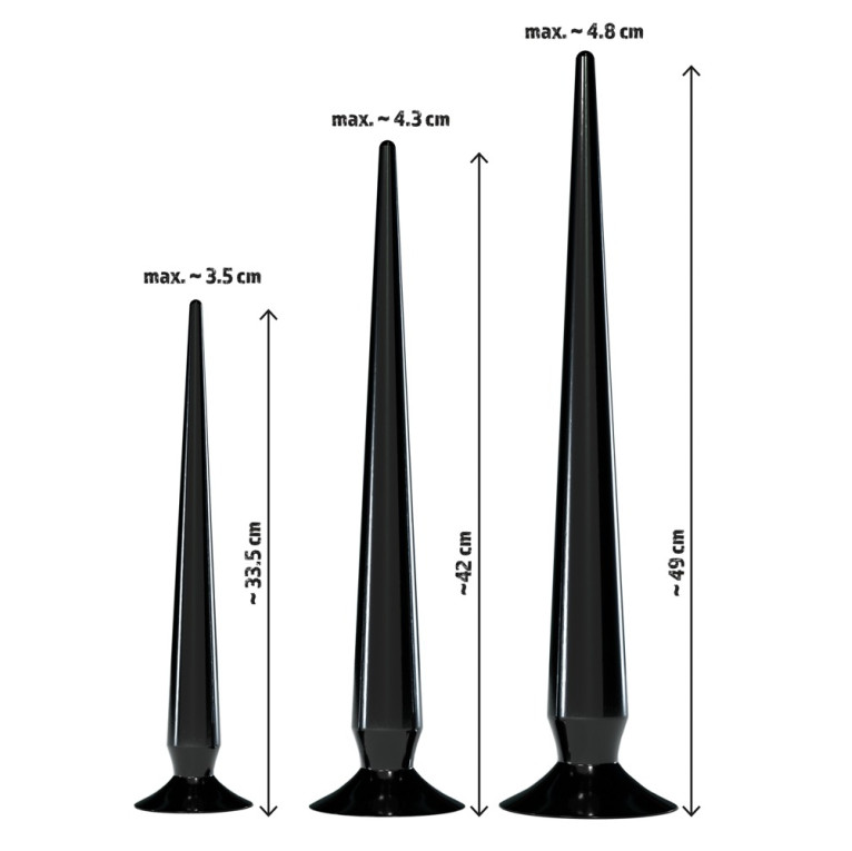 Super Long Flexible Butt Plug Set