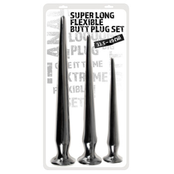Super Long Flexible Butt Plug Set