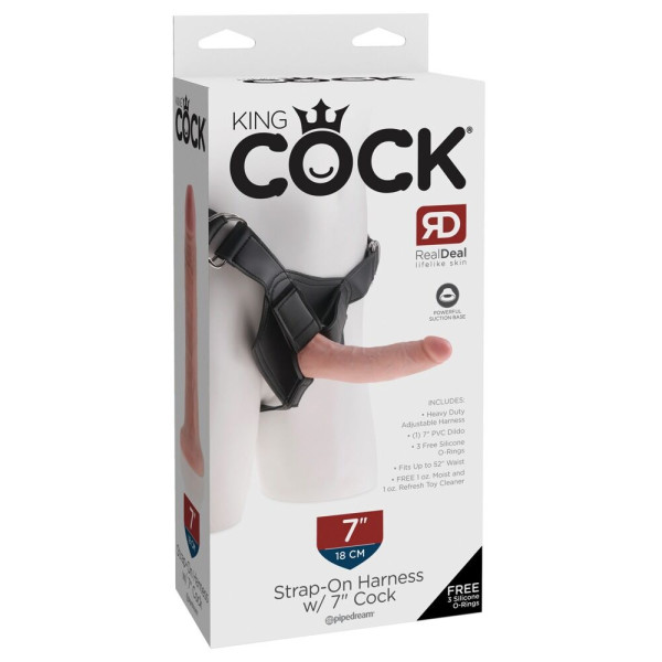 Strap-on with 7 Inch