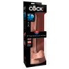 12" Triple Density Cock with Balls+sogskál