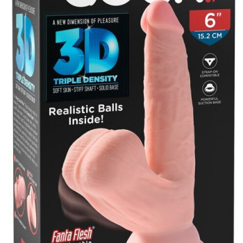 20cm Triple Density Cock with Swinging Balls