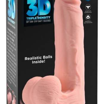 26cm Triple Density Cock with Swinging Balls