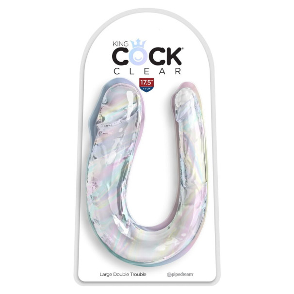44cm Double Trouble Tvöfaldur Dildo