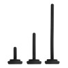 Glans Vibrator with 3 attachable Dilators
