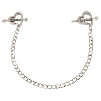 Heart shaped nipple clamps