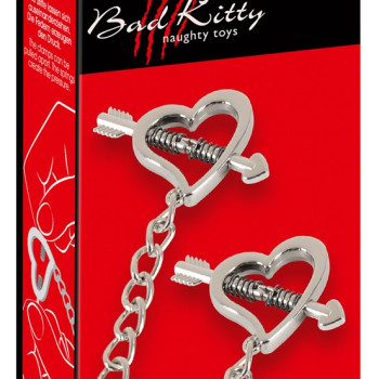 Heart shaped nipple clamps