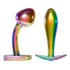Metal Butt Plug Set in Rainbow Colours
