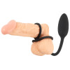 Cock and Ball Ring with RC Butt Plug