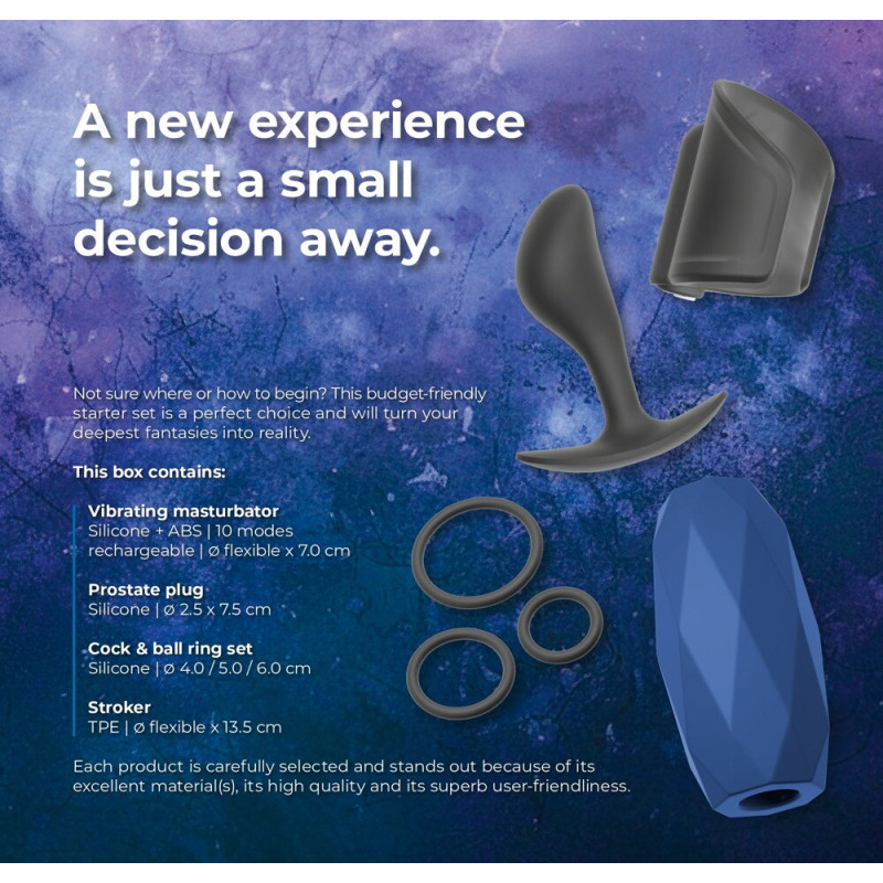 Men Love Toy Starter Set Masculine