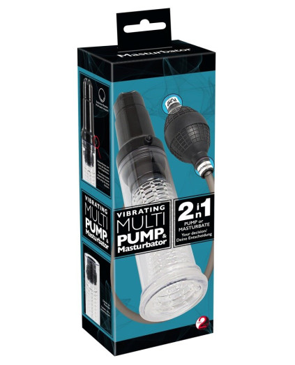 Vibrating Multi Pump & Masturbator