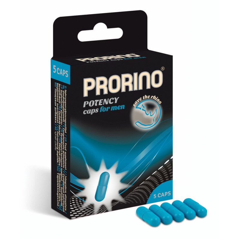Potency caps for men 5stk