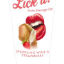 Erotic Massage Gel Sparkling Wine and Strawberry