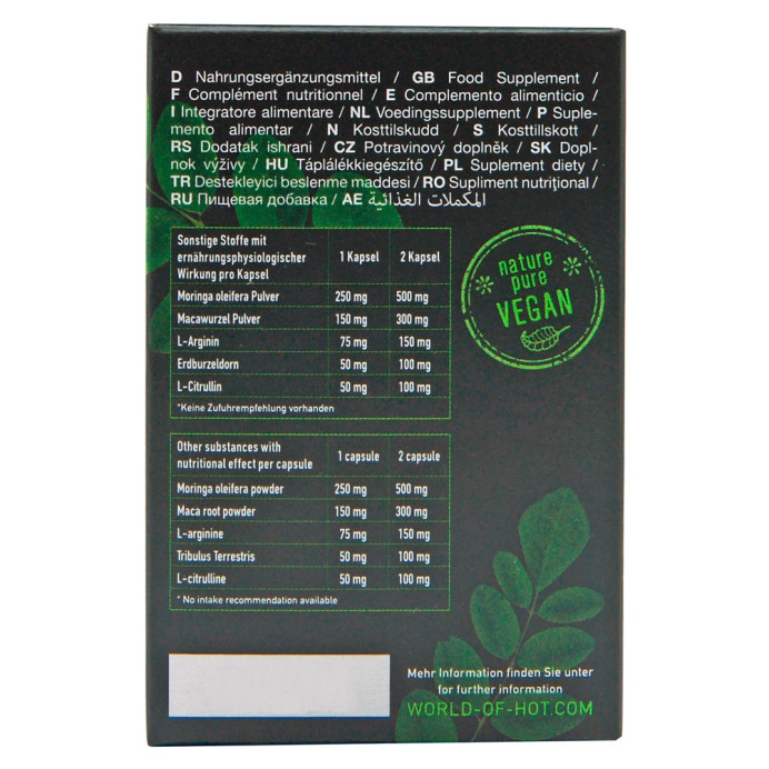 Pure Moringa + Maca Man Power