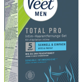 Men TOTAL PRO Intimate Hair Removal Set