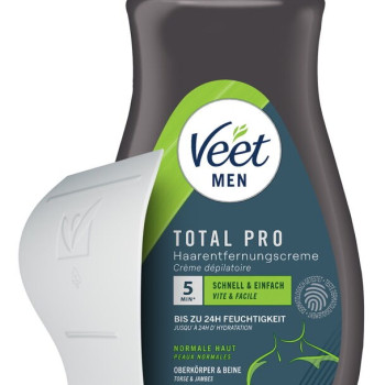 Veet Men TOTAL PRO Hair Removal Cream 400ml