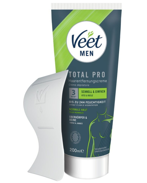 Veet Men TOTAL PRO Hair Removal Cream 200ml