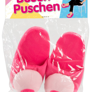 Plush Slippers Boobs