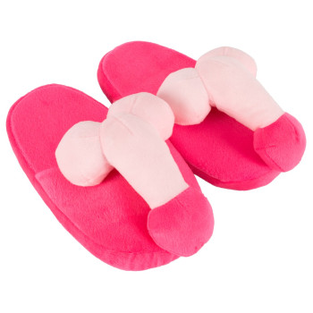 Plush Slippers Penis