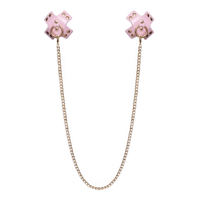 Nipple Stickers with Chain