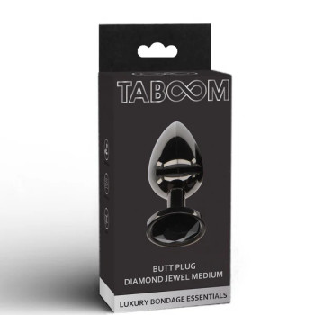 Butt Plug With Diamond Jewel M