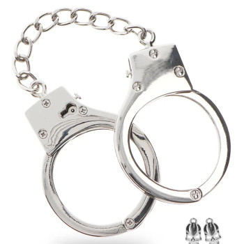 Silver Plated BDSM Handcuffs
