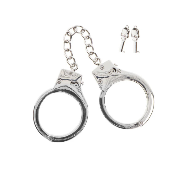Silver Plated BDSM Handcuffs