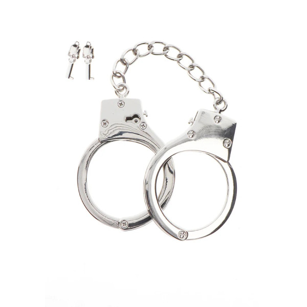 Silver Plated BDSM Handcuffs