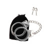 Silver Plated BDSM Handcuffs