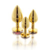 Butt Plug With Diamond Jewel M