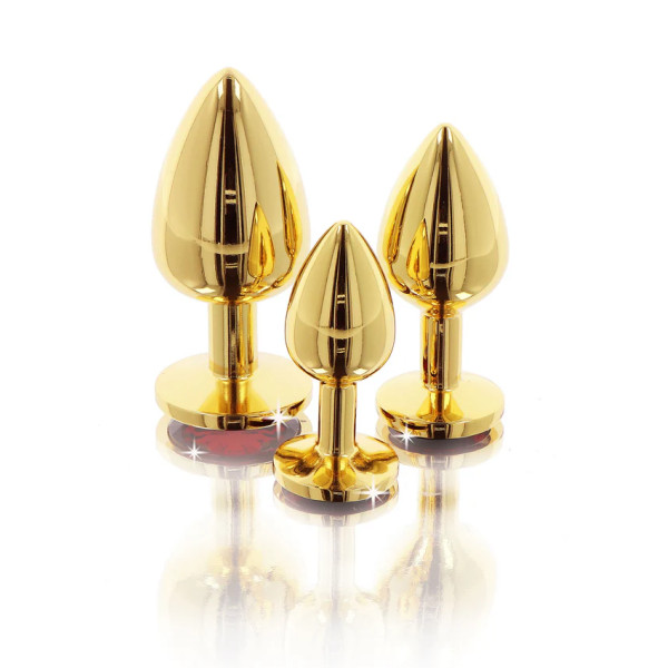 Butt Plug With Diamond Jewel M