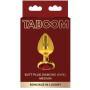 Butt Plug With Diamond Jewel M