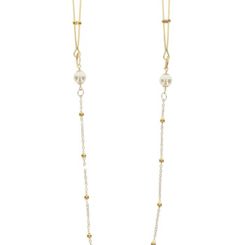 Tweezers Pearl & Deluxe Chain