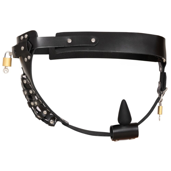 Chastity Leather String
