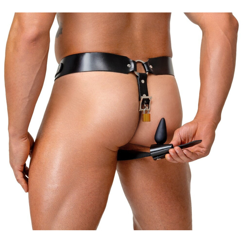 Chastity Leather String