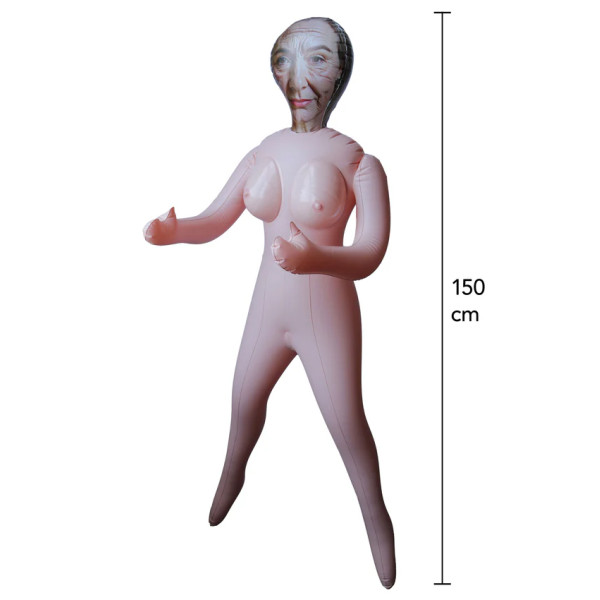 Horny Granny Inflatable Doll