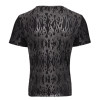 Silver and Black Shirt