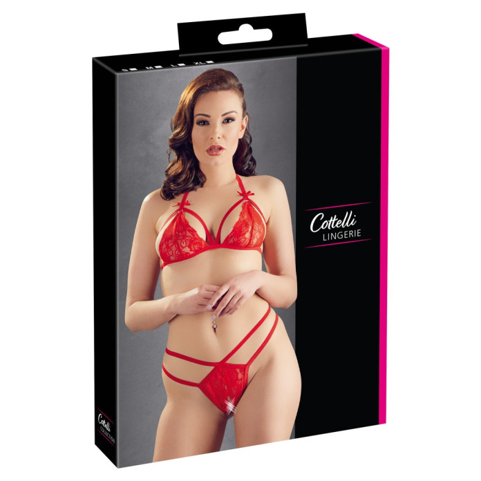 Lace Set red